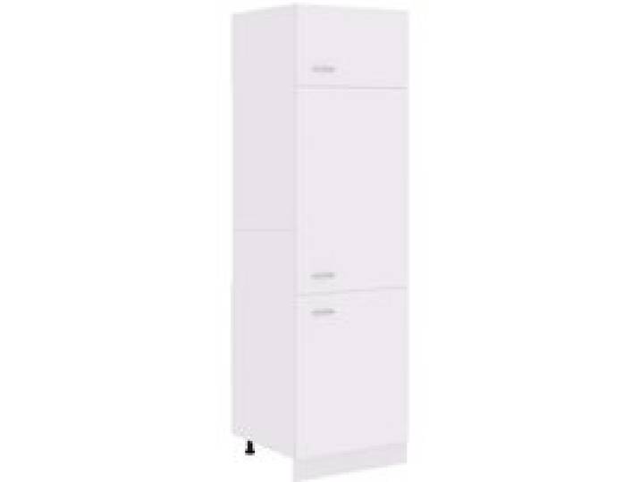 Armoire de réfrigérateur - VIDAXL - 802538 - Blanc - 3 portes - 60x57x207 cm