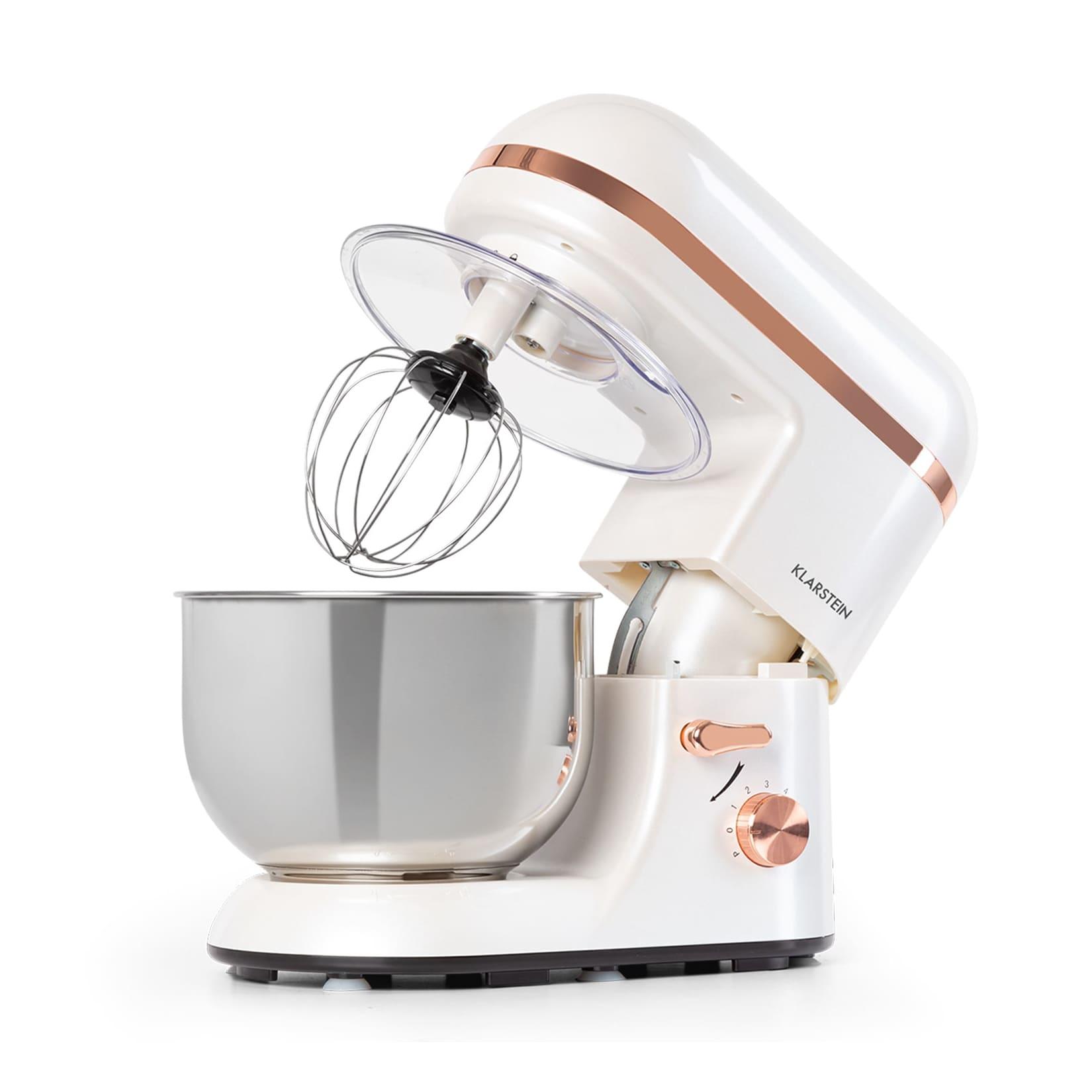 Bella Elegance Küchenmaschine 1800W/2,7PS/5,2 Ltr Edelstahl BPA-frei