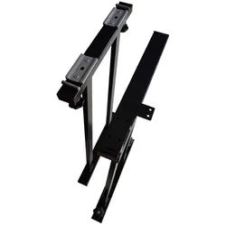 BusBoxx Konsole klappbar Gasdruckdämpfer T5 / T6 Multiflexboard
