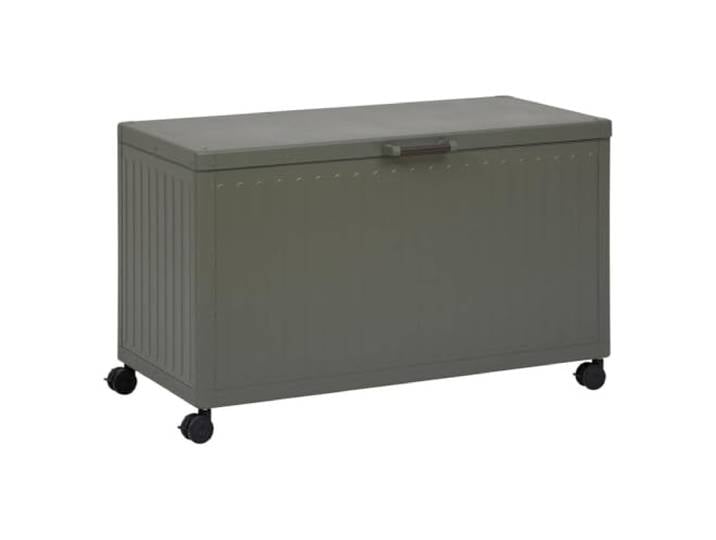 HESPERIDE - Coffre de Rangement Extérieur Edenio 510L Laurier - Structure Acier Galvanisé et Aluminium - Etanche et Mobile - Mobilier pour Jardin\, Balcon\, Terrasse