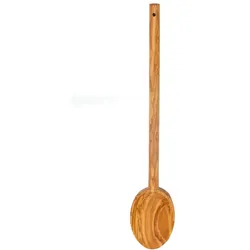 Oliven Holz Kochlöffel Rührlöffel Löffel Servierlöffel Holzlöffel oval 30 cm