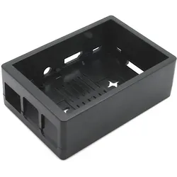 Gehäuse für Raspberry Pi 3 / 3B+ und 3,5 Display, schwarz