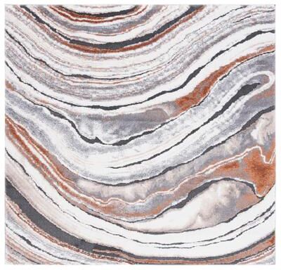 SAFAVIEH Cyrus Shag Avon Modern Abstract Rug