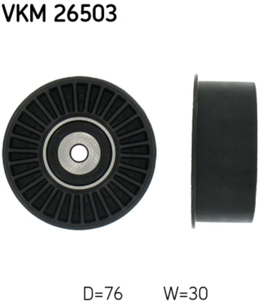 Umlenk-/Führungsrolle, Zahnriemen SKF VKM 26503