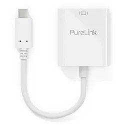 PureLink USB-C auf HDMI Adapter - 4K60 - iSerie - weiß - 0,10m