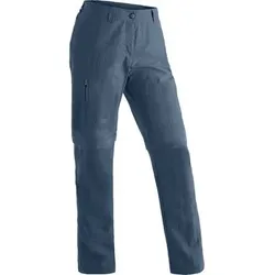 MAIER SPORTS Damen Hose Nicole (kurz), Größe 46 Kurz in Blau Blau