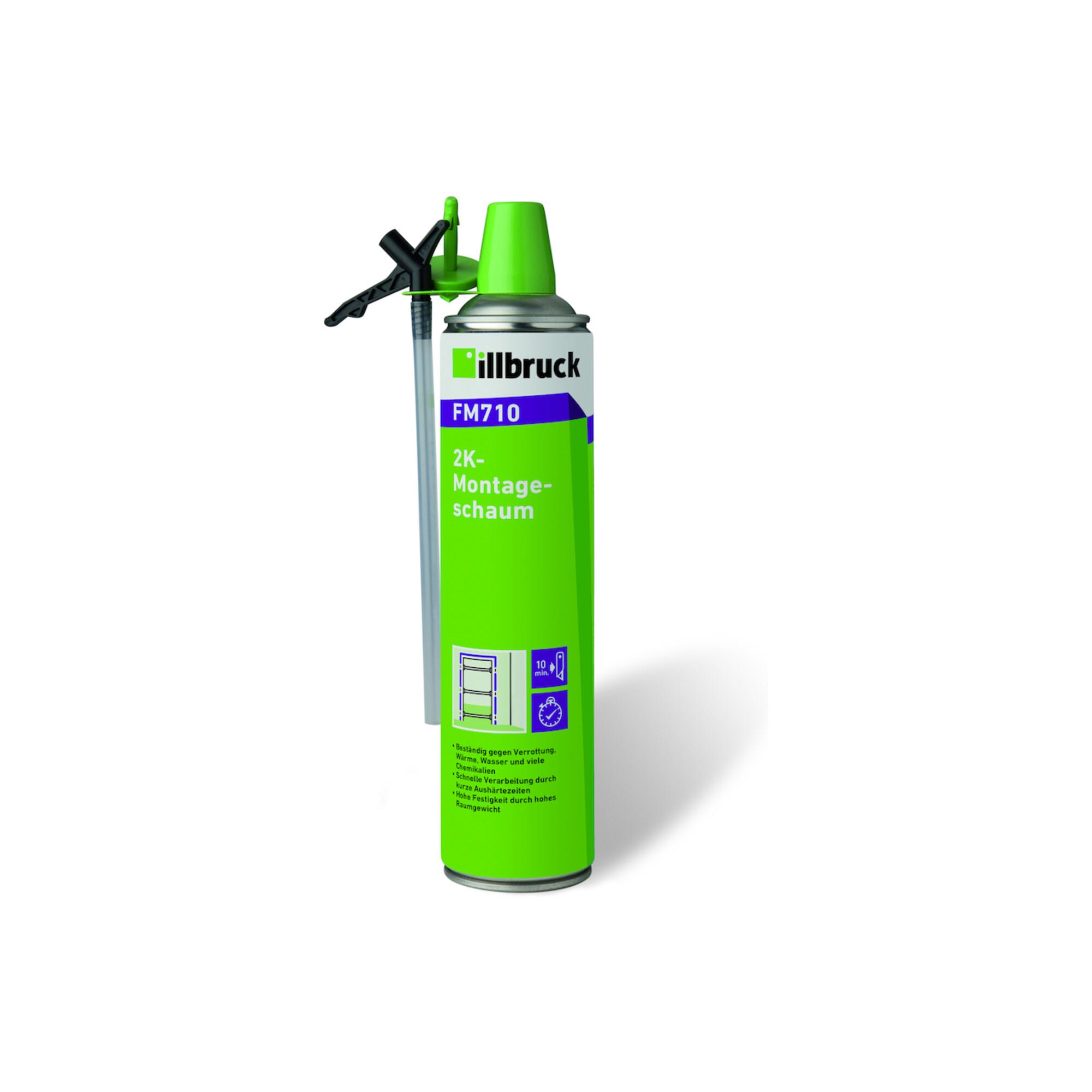 Illbruck 2K-Montageschaum FM710 400 ml B2 grün m.Einweghandschuhe Dose ; tremco illbruck (334882)