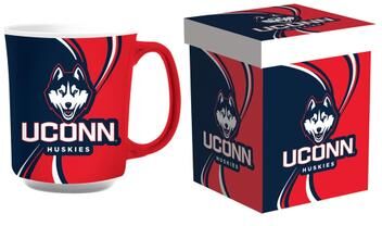 Evergreen University of Connecticut, 14 oz Ceramic Coffee Mug w/ Gift Box
