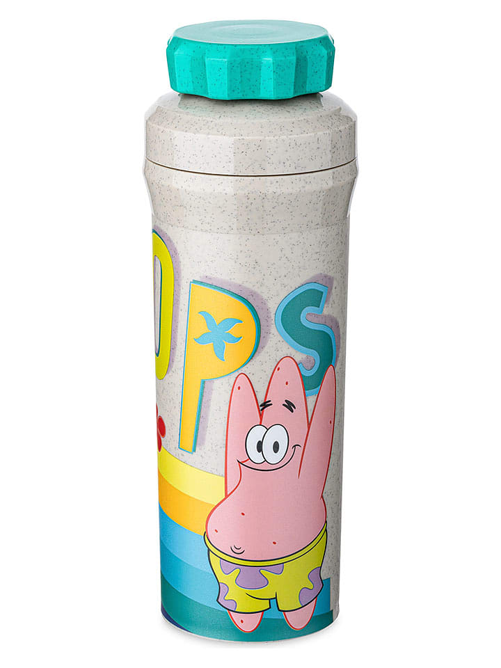 koziol Trinkflasche in Grau/ Türkis - 500 ml - onesize