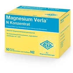 Magnesium Verla N Konzentrat Plv.z.H.e.L 50 St