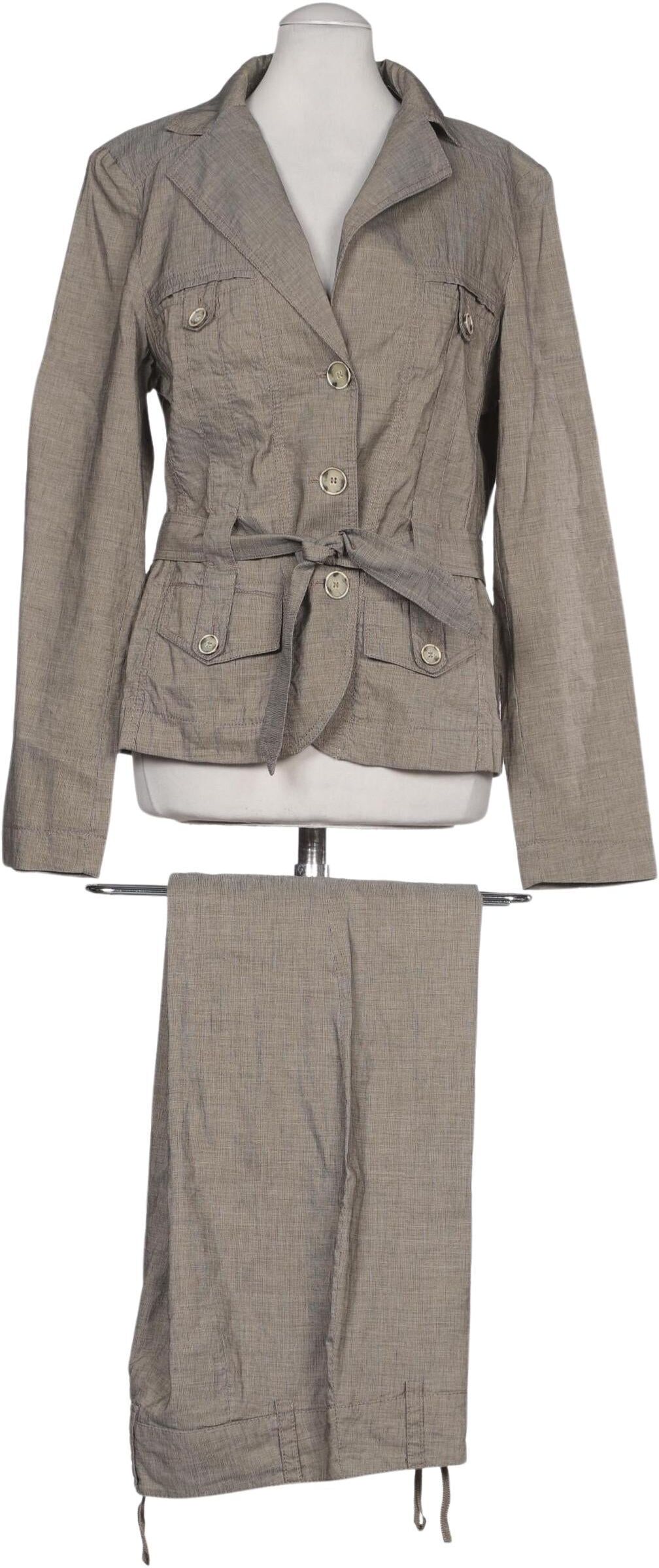 Apanage Damen Anzug oder Kombination, Beige, Gr. EU 38, Leinen / Baumwolle / Viskose - Second Hand