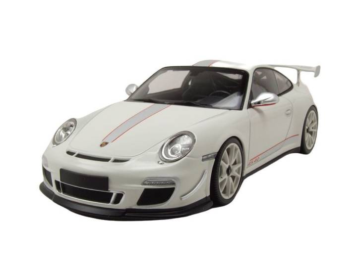 Minichamps Modellauto Porsche 911 GT3 RS 4.0 2011 weiß, Maßstab 1:18