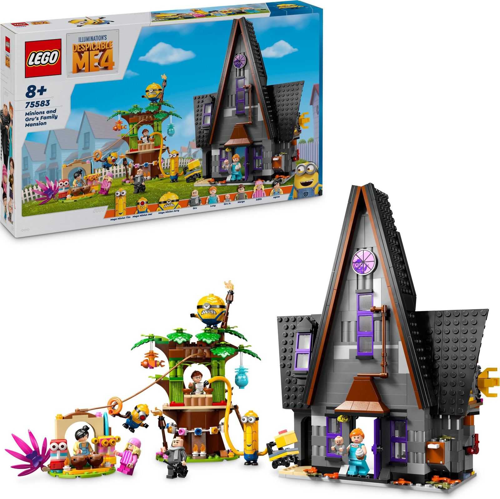 LEGO Minions Grus en de Minions familiehuis 75583