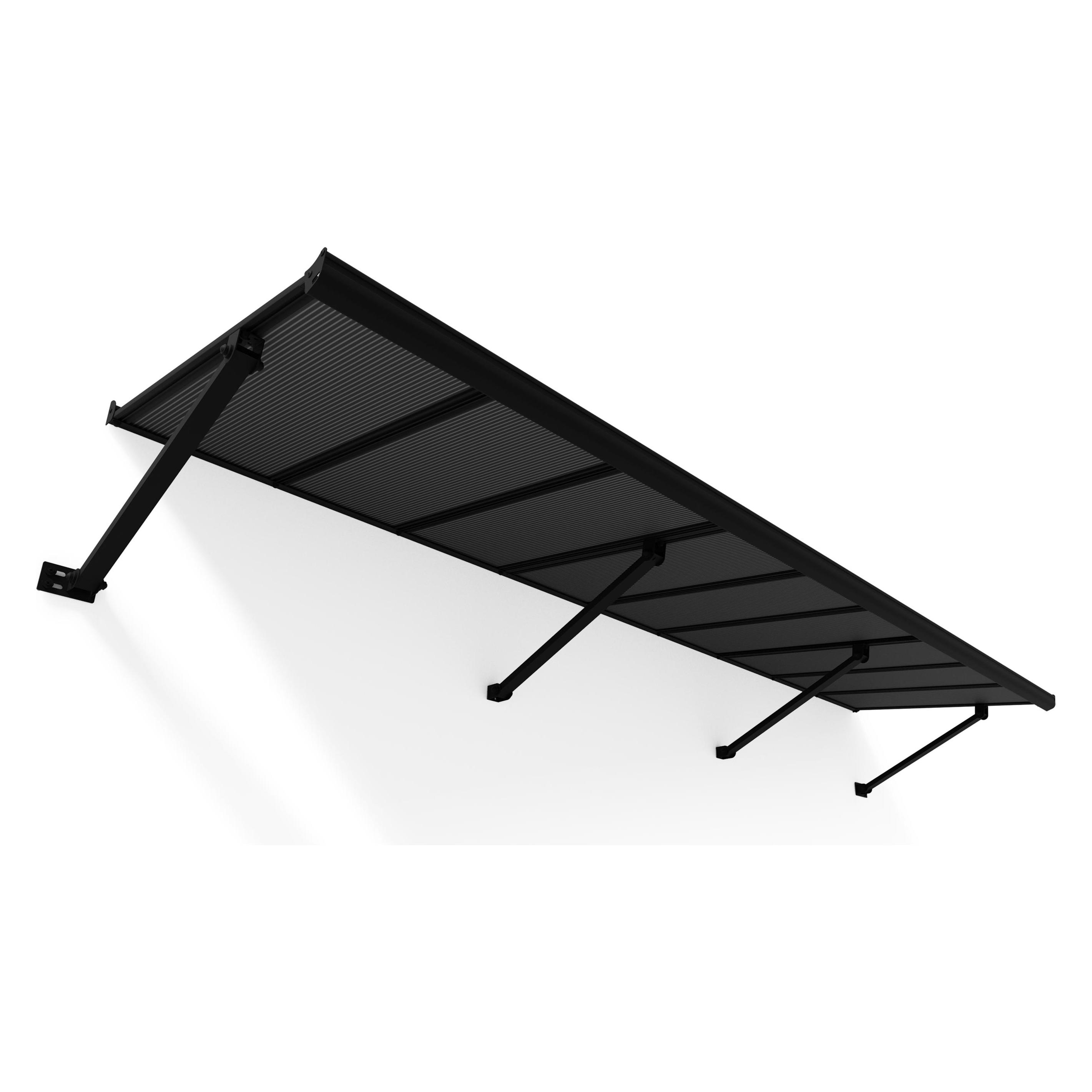 Palram Vordach Augustine 90,5x333cm Grau (69204764)