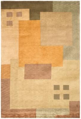 SAFAVIEH Couture Hand-knotted Tibetan Rosalina Modern Wool Rug