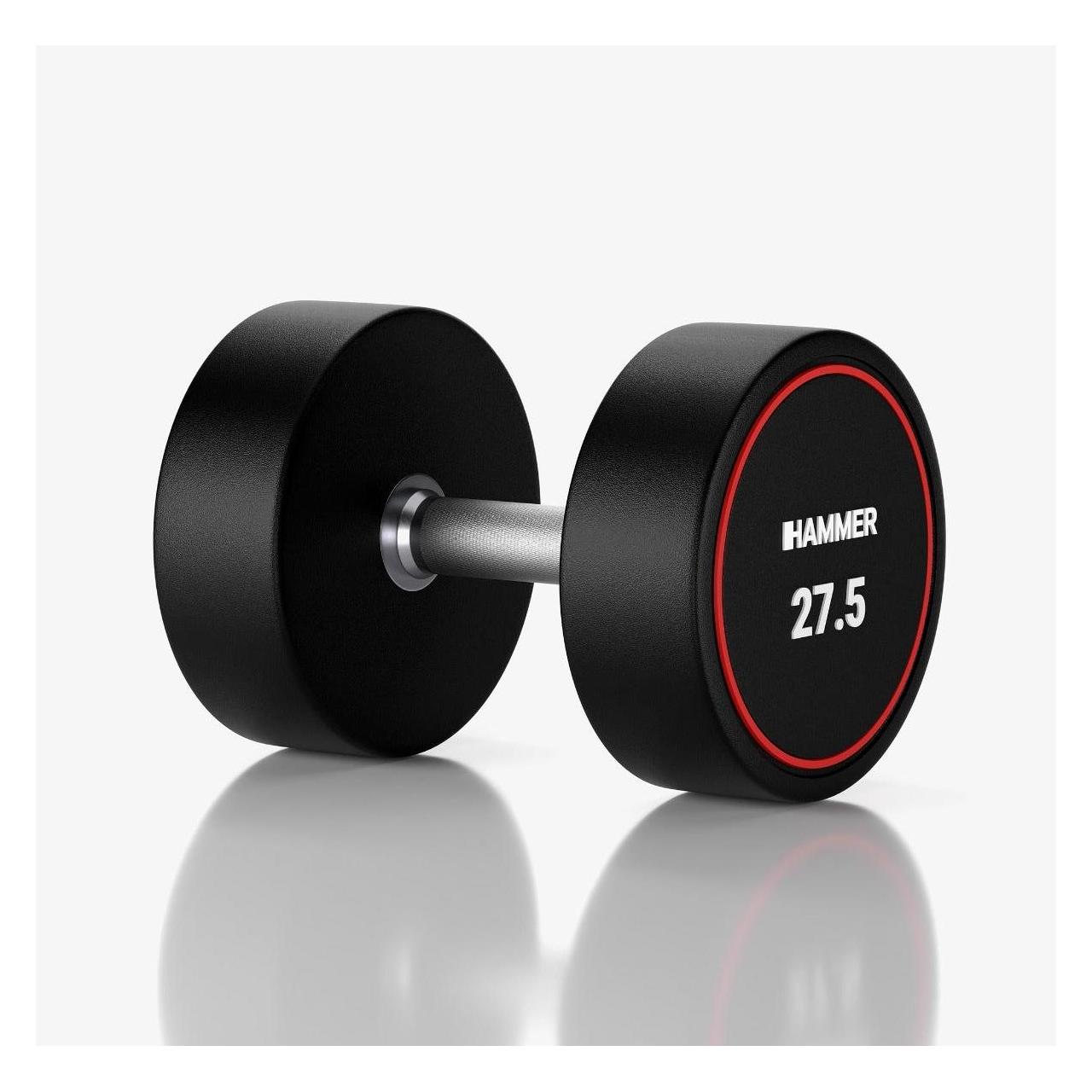 Hammer Fitness Kompakthantel PU 27,5 kg (1 x 27.5 kg) (17430)