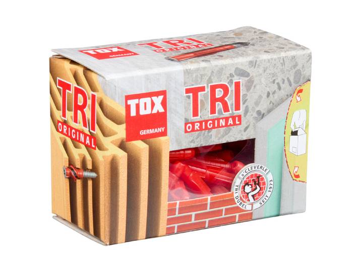 Tox Allzweckdübel TRI ⌀ 5 mm 100 Stück