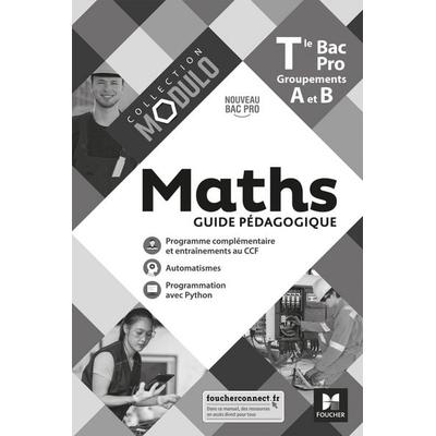 Modulo - MATHS - Tle Bac Pro Groupements A et B - Éd. 2021 - Guide pédagogique, Taschenbuch von Denise Laurent,Ludivine Druel-Lefebvre,Laurent
