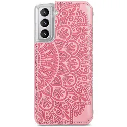 König Design Hülle Handy Schutz für Samsung Galaxy S21 Case Cover Tasche Etuis Bumper Rosa (Samsung Galaxy S21), Smartphone Hülle, Rosa