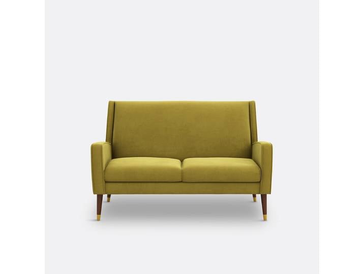 LA REDOUTE Canapé (Y) 2 places Jaune Ocre