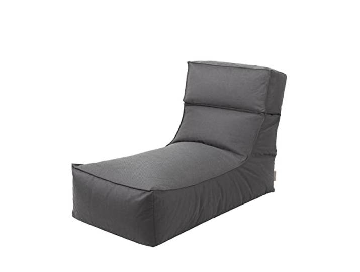 blomus Stay Outdoor-Lounger Coal Textil 120 x 60 x 40 cm