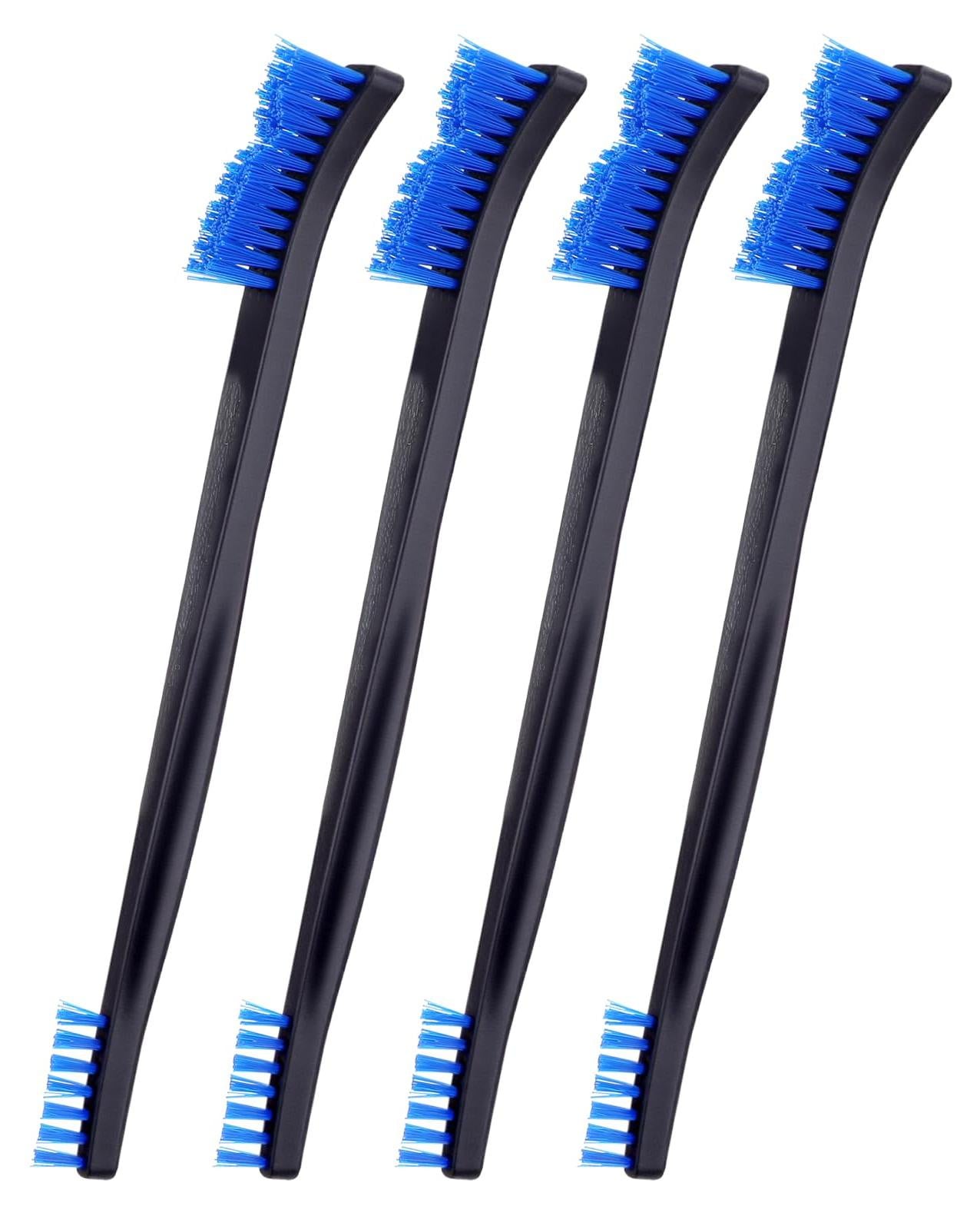 Dripio Set van 4 dubbelzijdige nylon reinigingsborstels, 17 cm