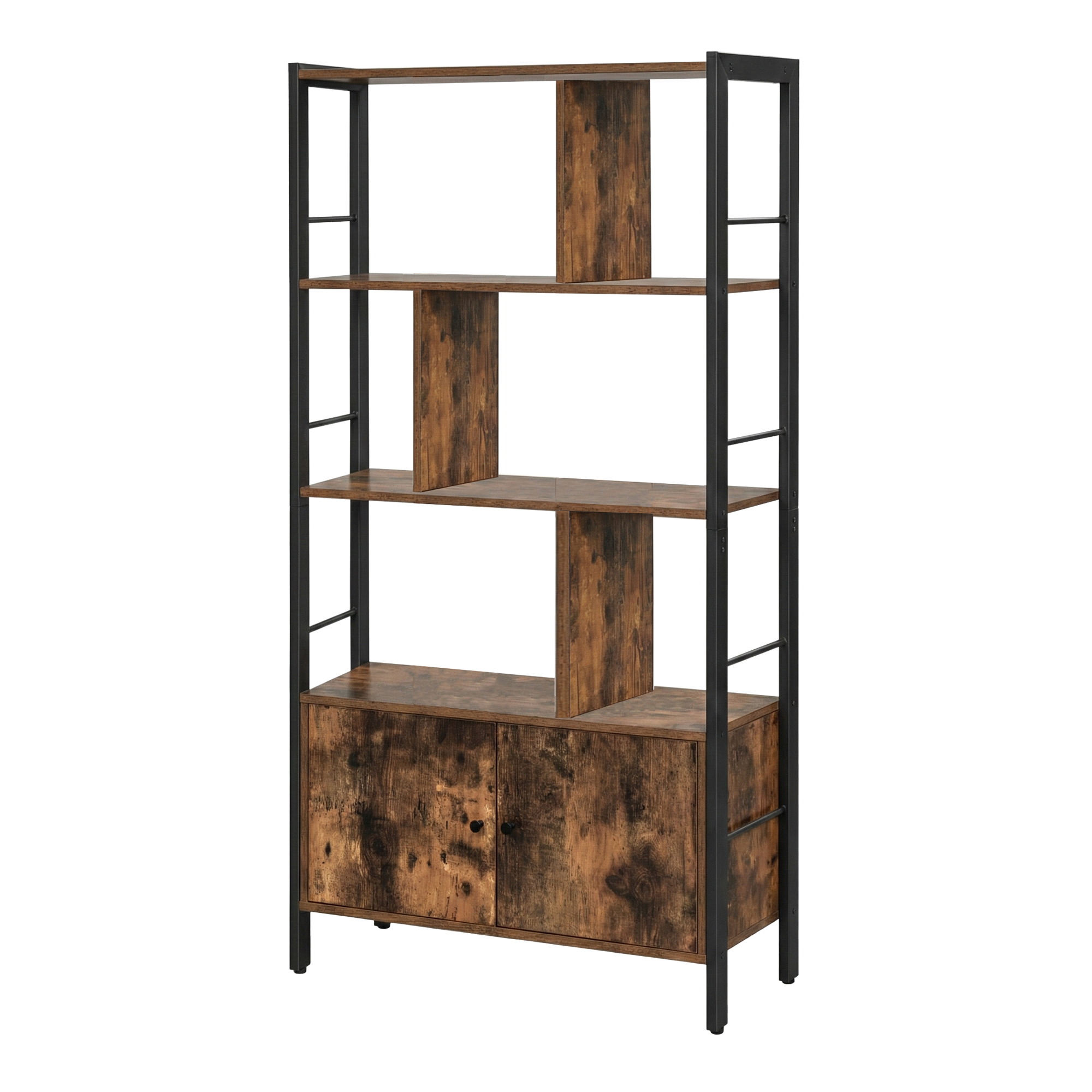 VASAGLE Bücherregal mit 4 Regalebenen LBCB35022B01