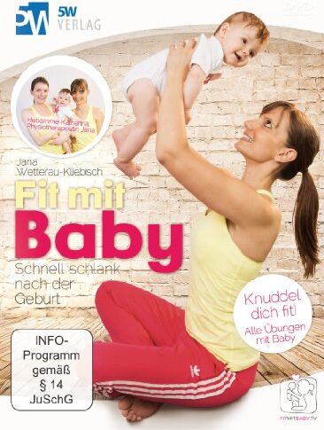 Fit mit Baby - Schnell schlank nach der Geburt (Rückbildungsgymnastik mit Baby) --- entwickelt von Mami-Fitness-Expertin Jana Wetterau & Hebamme Katharina --- Alle Übungen mit Baby --- - Preis vom 14.10.2026 23:07:16 h