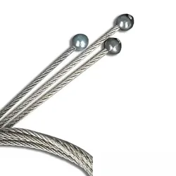 ISOLED Stahlseil mit Kugelkopf, 1,5mm, 1,5m ISO-115803