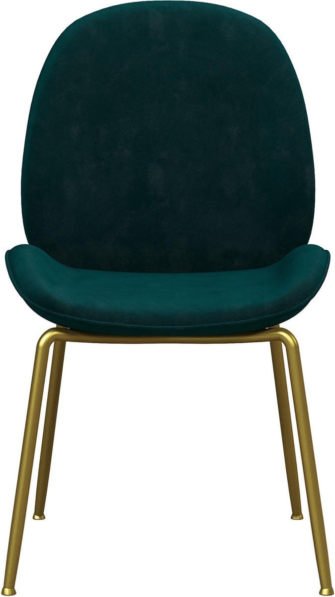 Astor Eetkamerstoel - Groen Fluweel