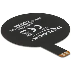 DELOCK NFC 13,56 MHz Antenne SMT FPC rund intern schwarz