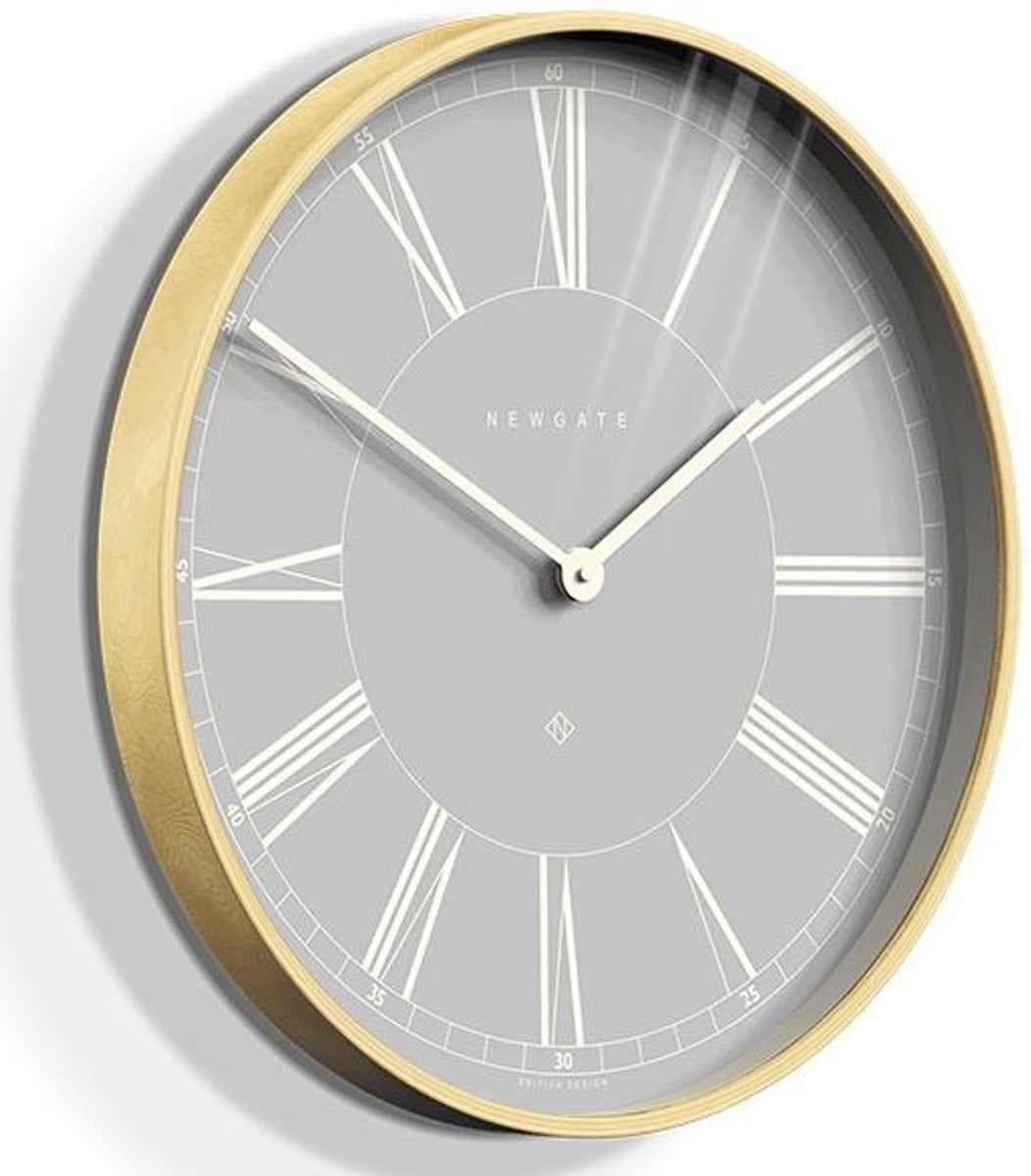 Newgate Mr Architect wandklok grijs 53 cm