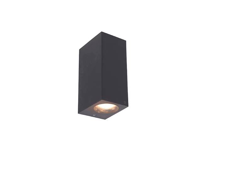 Applique murale intelligente grise en plastique avec 2 Wifi GU10