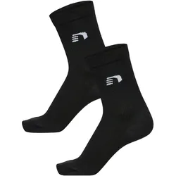 Newline, Unisex, Sportsocken, Logo (x2) (39 - 42), Schwarz