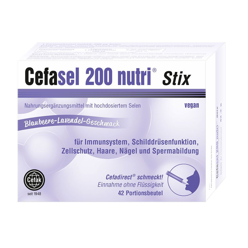 Cefasel 200 nutri Stix Granulat 42 St