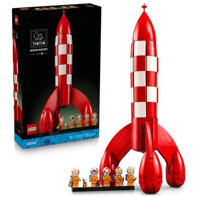 LEGO Ideas 21367 Die Mondrakete von Tintin, Modellbau für Erwachsene
