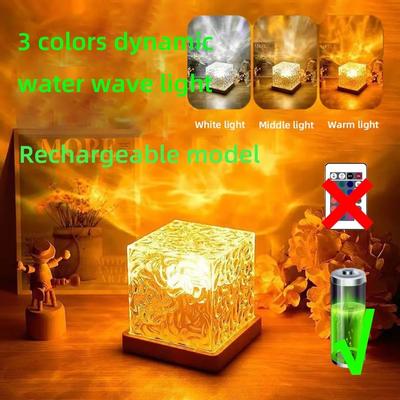Uplifted Goods Aurora Borealis Projection Lamp For Bedroom And Home Decor ocean Light C