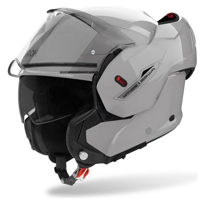 Airoh Mathisse 2 Color Zementgrau glänzender Motorradhelm (XL) (66944978)