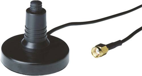 Digitus WLAN-Antennen Verlängerungskabel [1x RP-SMA-Stecker - 1x RP-SMA-Buchse] 1.50m Schwarz