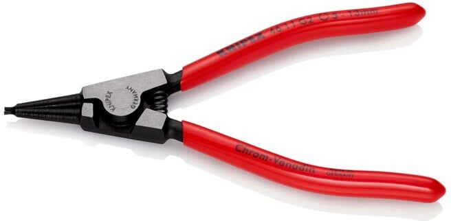 Pinces pour circlips, pour colliers d'étranglement d'arbre Knipex (46 11 G2)