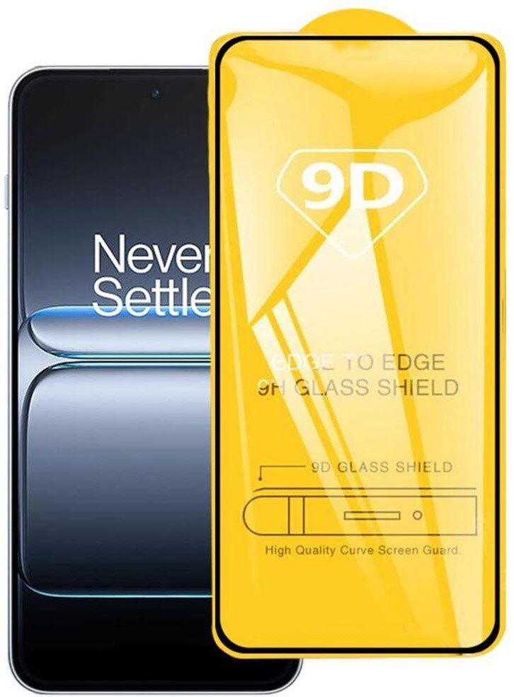 INCOVER OnePlus Nord 5 - Full Fit Hærdet Skærmbeskyttelsesglas - Gennemsigtig