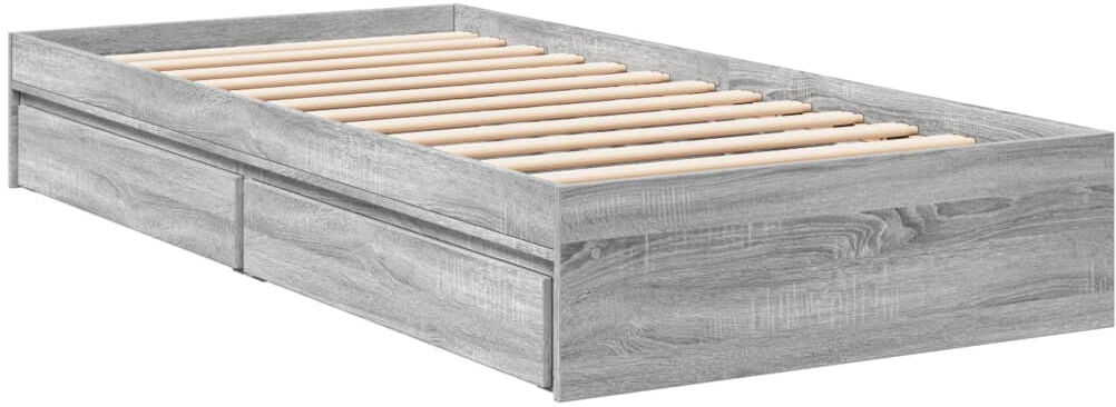 Alpen Home Greger Bed Grey Sonoma 90 x 200cm