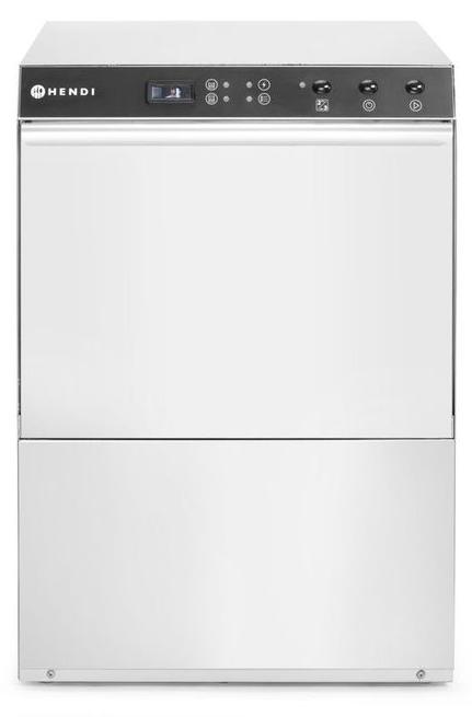 Geschirrspüler 50x50 Doppio, HENDI, Budget Line, 400V/4900W, 565x605x(H)830mm