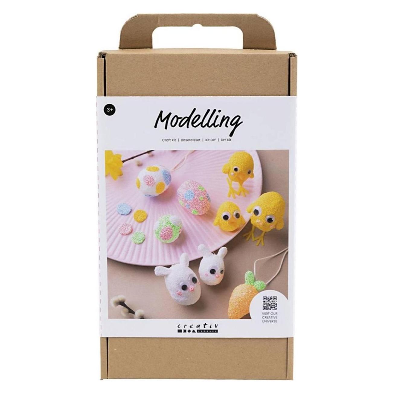 Creativ Company Bastelset Modellieren Osterfiguren (977531)