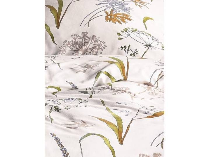 Irisette Bettwäsche Edel-Feinbiber Natur Größe 1x 135x200 cm + 1x 80x80 cm