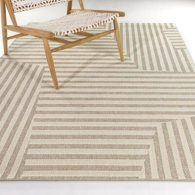 Balta Rugs Pessoa Modern Striped Area Rug