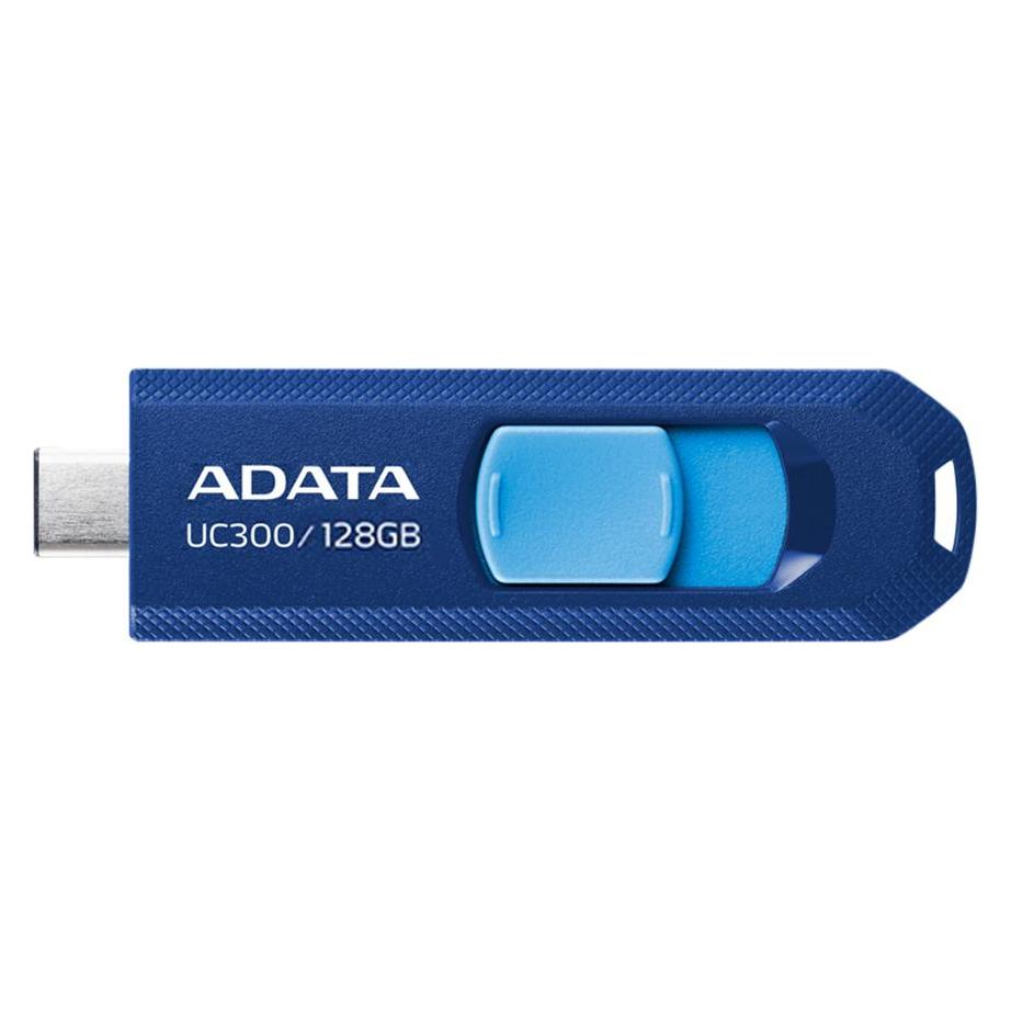 Adata ACHO-UC300-128G-RNB/BL USB flash drive USB Type-C 3.2 Gen 1 (3.1 Gen 1) Blue (128 GB, USB-C) (ACHO-UC300-128G-RNB/BU)