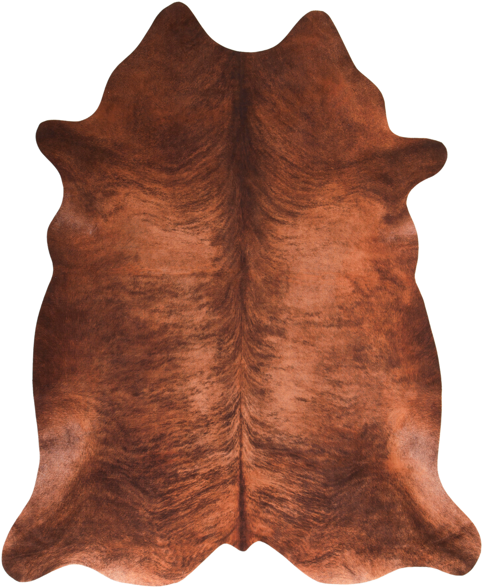 Fellteppich ANDIAMO "Amarillo" Gr. 41, braun, B:125cm H:4mm L:155cm, Kunstfaser, Teppiche, Fellteppich, Kunstfell, gedruckte Kuhfell-Optik, Wohnzimmer, Kundenliebling braun B : 125cm 1 Stk., 4mm, L: 155cm