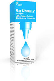 Neo Sinefrina Neo-Sinefrina Gotas Nasais Infantil 15 ml