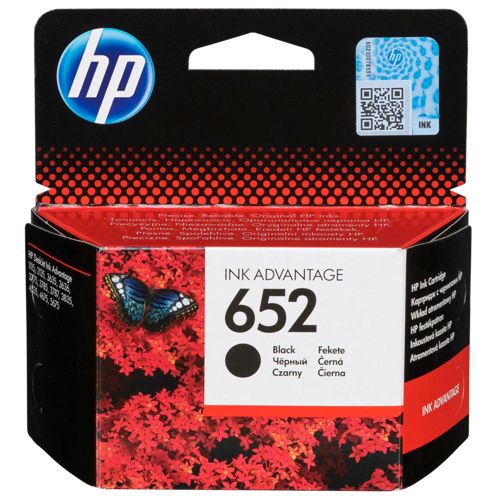 HP F6V25AE Tintenpatrone schwarz No. 652